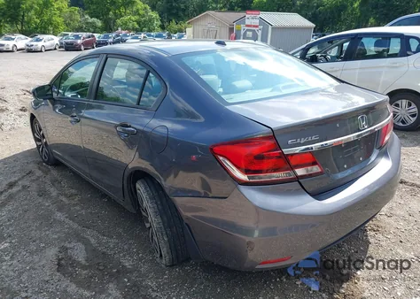 2015 Honda Civic Ex-L z USA, uszkodzony, nr VIN 19XFB2F9XFE078954